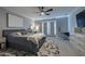 Cozy bedroom features a ceiling fan, neutral walls, and a neutral carpet at 7527 E Nestling Way, Scottsdale, AZ 85255