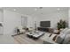 Cozy living room featuring modern furniture, sleek tv console, and stylish decor at 8000 W Griswold Rd, Peoria, AZ 85345