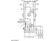 Detailed site plan showing the home's layout, including the garage, porch, outdoor living area, and property lines at 8827 W Pasadena Ave, Glendale, AZ 85305