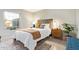 Bright bedroom featuring a bed, neutral decor, and a view to the outside, creating a cozy atmosphere at 9432 E Quail Trl, Carefree, AZ 85377