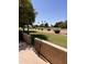 Golf course view features lush greenery and mature trees at 10102 E Michigan Ave, Sun Lakes, AZ 85248