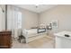 Bedroom with a nice window and comfortable furniture and decor at 1281 W Highland Rd, San Tan Valley, AZ 85143