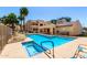 Community pool and spa area at Sun Valley Casitas at 145 N 74Th St # 251, Mesa, AZ 85207