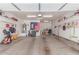 Spacious three-car garage with ample storage and organization features at 17891 W Badger Way, Goodyear, AZ 85338