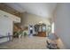 Spacious open-concept living room with vaulted ceilings and a staircase at 1937 W Burgess Ln, Phoenix, AZ 85041