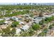 Aerial view showcasing the neighborhood's lush greenery and proximity to the city at 2041 N 16Th Ave, Phoenix, AZ 85007