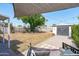 Spacious backyard featuring a patio, storage shed, and shade tree for outdoor entertaining at 2041 N 16Th Ave, Phoenix, AZ 85007