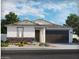 Charming single-story home with a stone veneer and neutral stucco, complemented by desert landscaping and a two-car garage at 2644 E Grenache Rd, San Tan Valley, AZ 85143
