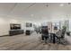 Conference room with large table, comfortable seating and modern technology for meetings at 310 S 4Th St # 1601, Phoenix, AZ 85004
