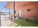 Outdoor dog run area with synthetic grass, fire hydrant, and convenient waste disposal at 310 S 4Th St # 1601, Phoenix, AZ 85004