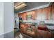 This kitchen features stainless steel appliances, granite countertops, and ample cabinet space at 310 S 4Th St # 1601, Phoenix, AZ 85004