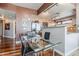 Open kitchen/dining area features granite countertops and stainless steel appliances at 310 S 4Th St # 1601, Phoenix, AZ 85004