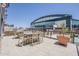 An outdoor dining area for relaxing and unwinding with friends and Gathering, with fantastic views at 310 S 4Th St # 1601, Phoenix, AZ 85004