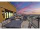Beautiful rooftop deck with a fire pit and city views at 310 S 4Th St # 1601, Phoenix, AZ 85004