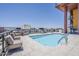 Relaxing rooftop pool with stylish lounge seating and amazing views, perfect for residents at 310 S 4Th St # 1601, Phoenix, AZ 85004