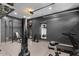 Home gym includes treadmill, punching bag, and weight rack at 3523 E Alfalfa Dr, Gilbert, AZ 85298
