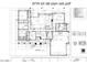 Floor plan of a modern home showing the location of rooms and a 4 car garage at 35809 N Evermore Madison St, San Tan Valley, AZ 85140