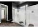 Modern bath with glass shower enclosure, offering a bright and spacious bathing experience at 38005 W Montserrat St, Maricopa, AZ 85138