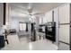 Well-equipped kitchen featuring ample counter space, modern appliances, and stylish cabinetry at 3807 W Abraham Ln, Glendale, AZ 85308
