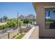 Balcony view of picturesque mountain landscapes and well-maintained neighborhood scenery at 3812 E Camelback Rd, Phoenix, AZ 85018