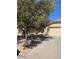Charming single-story home with a well-maintained front yard landscape, and spacious driveway at 40047 N Cassara Dr, San Tan Valley, AZ 85140