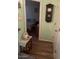 Hallway entrance view to a bedroom, accented with decorative pieces and subtle decor at 40047 N Cassara Dr, San Tan Valley, AZ 85140