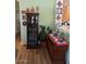 Living room showcasing a hardwood floor, neutral green colored walls and decor at 40047 N Cassara Dr, San Tan Valley, AZ 85140