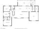 Detailed floor plan showcasing the layout of a single-Gathering home with four bedrooms and ample living space at 405 E Thunderbird Trl, Phoenix, AZ 85042