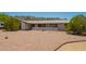 Single story ranch home featuring a desert landscape and mountain views at 405 E Thunderbird Trl, Phoenix, AZ 85042