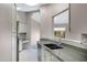 Bright kitchen featuring granite countertops, undermount sink, and white cabinets at 4790 E Navajo St, Phoenix, AZ 85044