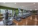 Bright fitness center featuring rows of treadmills and elliptical machines on gleaming wood floors at 5450 E Deer Valley Dr # 2191, Phoenix, AZ 85054