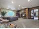 Comfortable living room with a fireplace, TV, and cozy seating arrangement at 5450 E Deer Valley Dr # 2191, Phoenix, AZ 85054