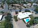 Expansive property features a pool and sport court for added enjoyment and recreational space in a private setting at 5905 E Donna Ln, Paradise Valley, AZ 85253