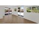 Bright living room featuring sliding glass doors and tile flooring at 6546 E Dallas St, Mesa, AZ 85205
