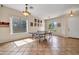 Spacious game room with tile floors, natural light, and ping pong table at 8968 W Adam Ave, Peoria, AZ 85382