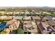 Charming neighborhood showcases diverse homes with well-maintained landscaping and inviting curb appeal at 9764 E Thornbush Ave, Mesa, AZ 85212