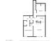 Detailed floor plan showcasing layout of the second floor of the house at 1126 W Elliot Rd # 2023, Chandler, AZ 85224