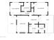 Detailed floorplan showcasing the layout of the home with living spaces, bedrooms, and outdoor area at 1134 W Portland St, Phoenix, AZ 85007