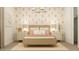 Charming bedroom with ballerina wallpaper, white furniture, and a cozy, inviting atmosphere at 11952 W Calle De Pompas --, Peoria, AZ 85383