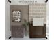 Selection of interior design materials with tile, carpet, countertop, and wood cabinet samples at 15619 W Hackamore Dr, Surprise, AZ 85387