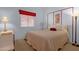 Cozy bedroom with natural light and tasteful decor at 16002 E Gleneagle Dr, Fountain Hills, AZ 85268