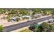 Neighborhood shot of home with a backyard pool and easy street access at 1736 N Ashbrook Cir, Mesa, AZ 85213