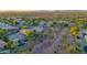View of homes near a desert wash and golf course at 22847 N 53Rd E St, Phoenix, AZ 85054