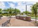 Community grills available with seating, mature trees and landscaping at 24226 N 22Nd St, Phoenix, AZ 85024