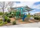 Community playground with sunshade, slide, and play equipment for children at 24226 N 22Nd St, Phoenix, AZ 85024
