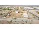Large lot with southwest style home, outbuilding, ramada, pool and privacy wall at 28758 N Ashbrook Ln, San Tan Valley, AZ 85144