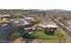 Custom home with large putting green and rock pool; Desert landscaping and unique viewing tower at 28758 N Ashbrook Ln, San Tan Valley, AZ 85144