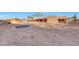 Spacious backyard featuring a pool and unique landscaping at 28758 N Ashbrook Ln, San Tan Valley, AZ 85144