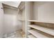 Walk-in closet with built-in shelving and ample storage space at 28758 N Ashbrook Ln, San Tan Valley, AZ 85144