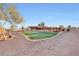 Putting green in the backyard at 28758 N Ashbrook Ln, San Tan Valley, AZ 85144